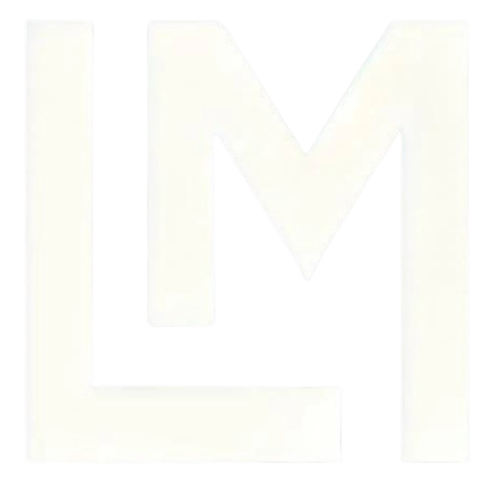 Liam Miller's initials as a logo